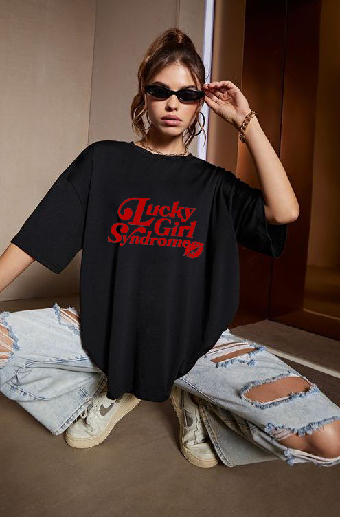 Lucky Girl Syndrome Oversized Tee