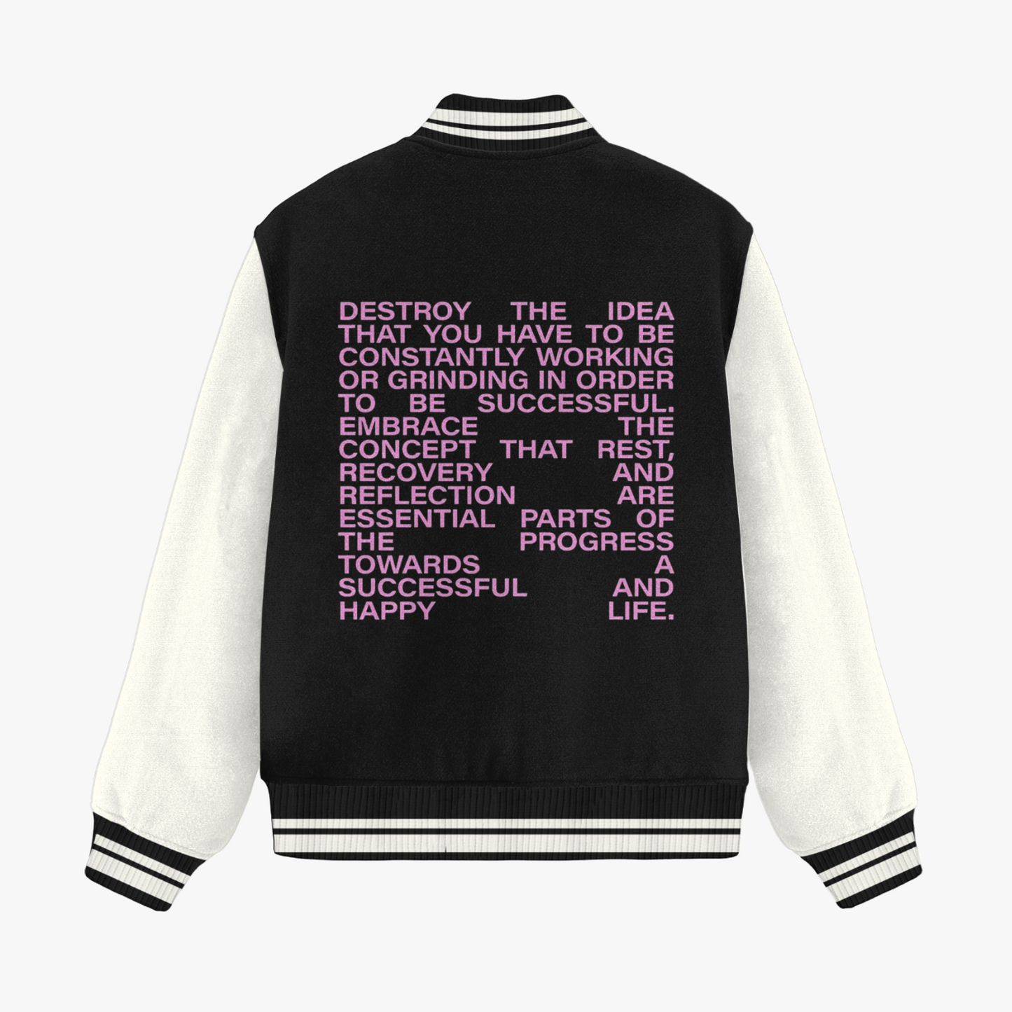 Destroy The Idea Varsity Jacket