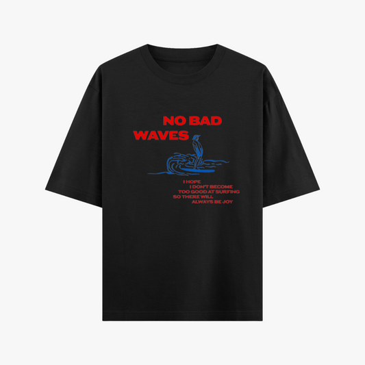 No Bad Waves Oversized Tee